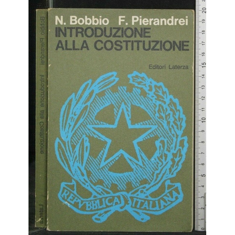 INTRODUZIONE ALLA COSTITUZIONE