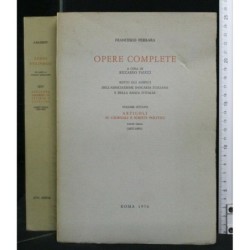 OPERE COMPLETE VOL. OTTAVO ARTICOLI SU GIORNALI E SCRITTI
