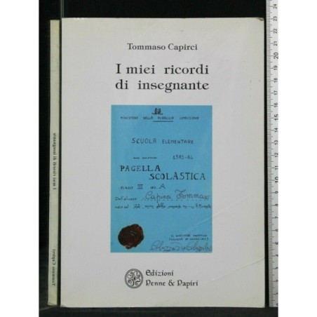 I MIEI RICORDI DI INSEGNANTE