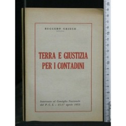TERRA E GIUSTIZIA PER I CONTADINI INTERVENTO AL CONSIGLIO