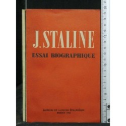 J. STALINE ESSAI BIOGRAPHIQUE