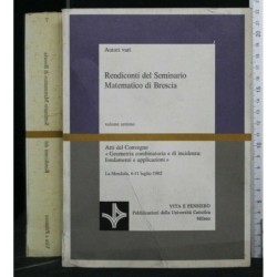 RENDICONTI DEL SEMINARIO MATEMATICO DI BRESCIA