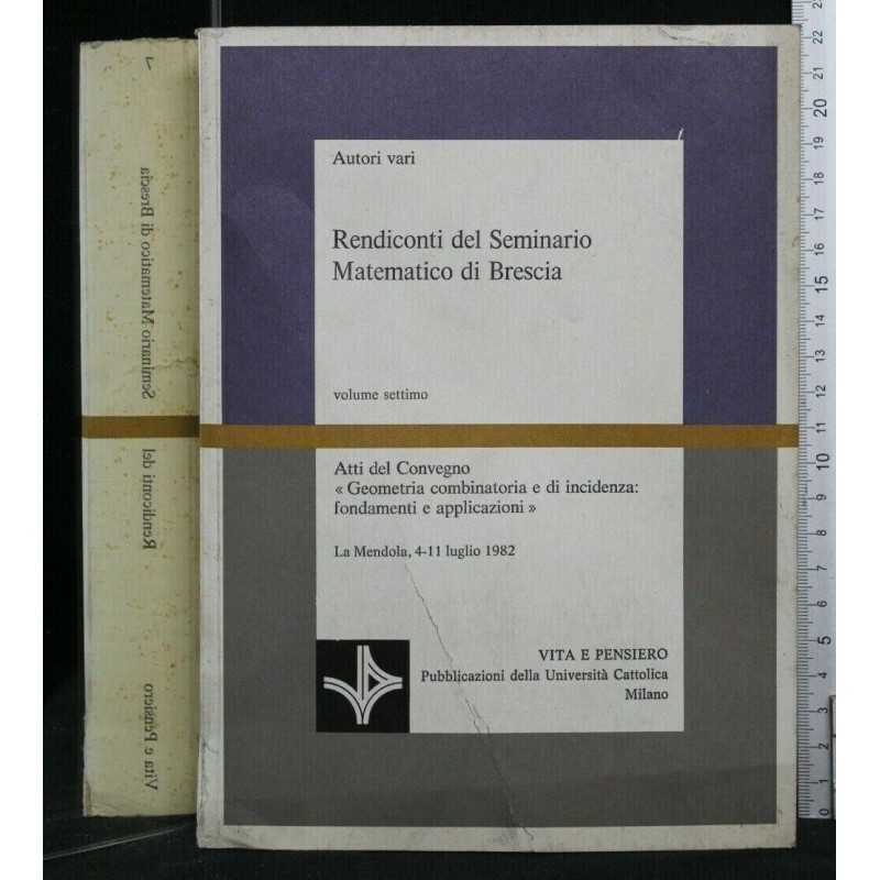 RENDICONTI DEL SEMINARIO MATEMATICO DI BRESCIA