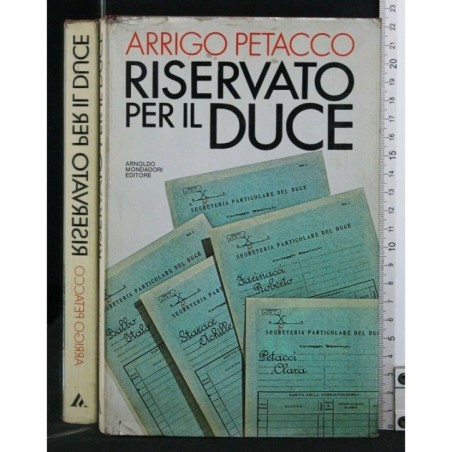 RISERVATO PER IL DUCE