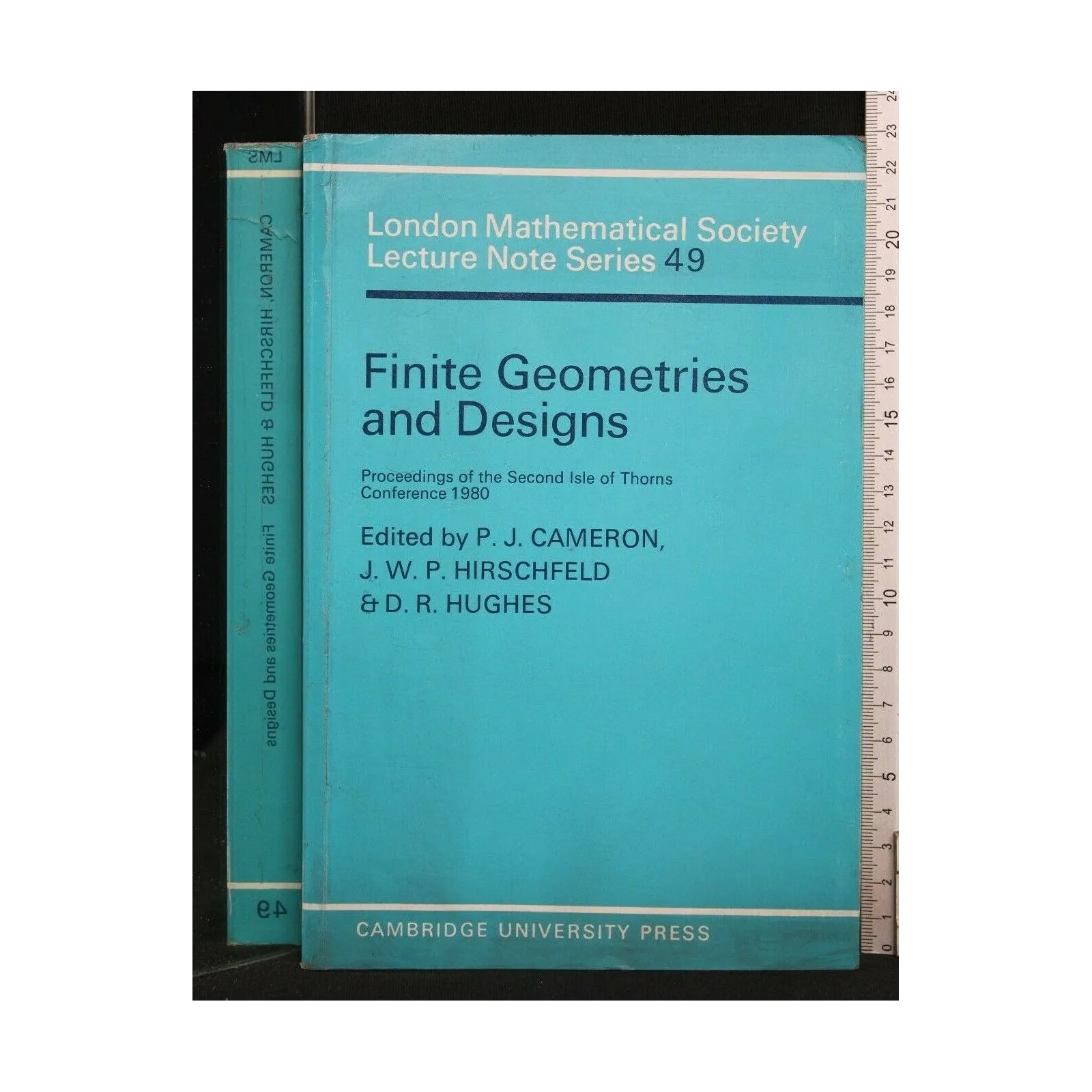 FINITE GEOMETRIES AND DESIGNS