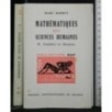MATHEMATIQUES DES SCIENCES HUMAINES II