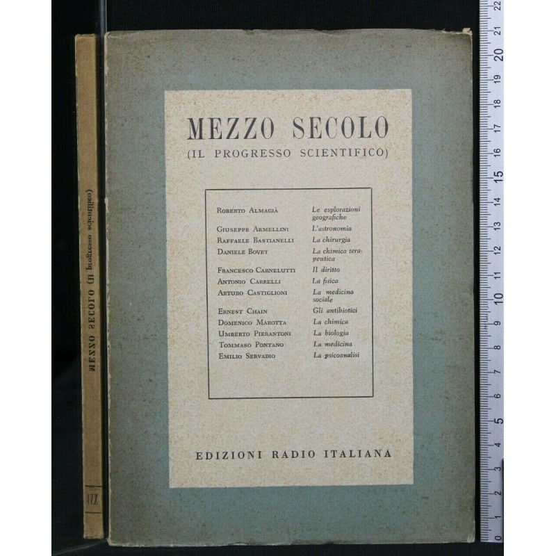 MEZZO SECOLO (IL PROGRESSO SCIENTIFICO)