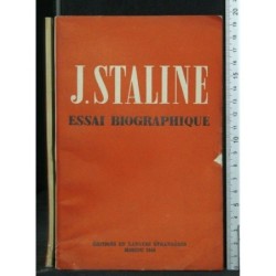 J. STALINE ESSAI BIOGRAPHIQUE
