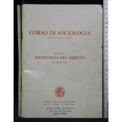 CORSO DI SOCIOLOGIA DISPENSA N°8