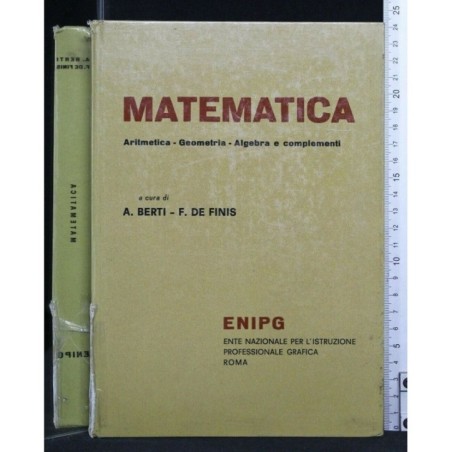 MATEMATICA ARITMETICA-GEOMETRIA-ALGEBRA E COMPLEMENTI