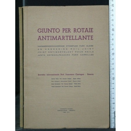 GIUNTO PER ROTAIE ANTIMARTELLANTE