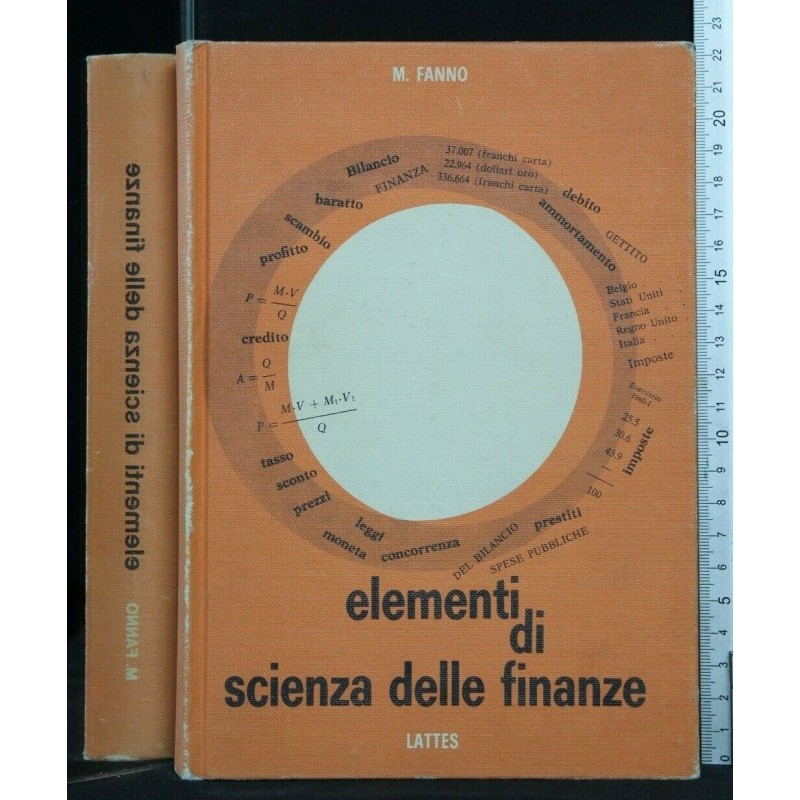 ELEMENTI DI SCIENZA DELLE FINANZE