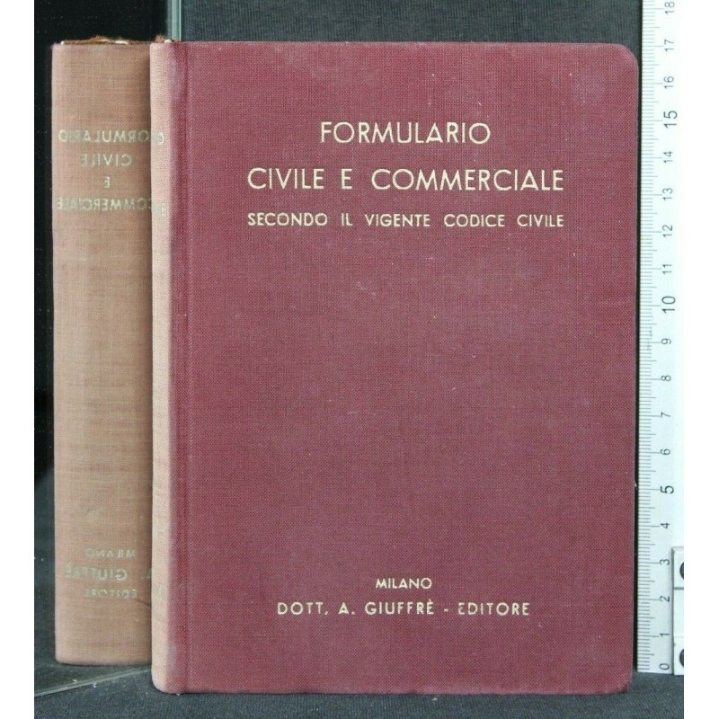 FORMULARIO CIVILE E COMMERCIALE