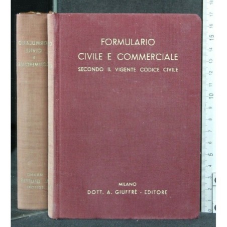 FORMULARIO CIVILE E COMMERCIALE
