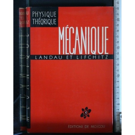 MECANIQUE TOME I