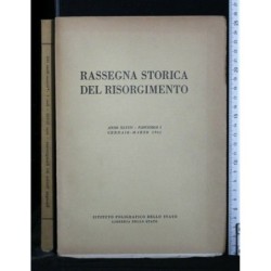 RASSEGNA STORICA DEL RISORGIMENTO