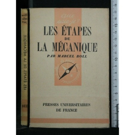 LES ETAPES DE LA MECANIQUE