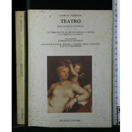 TEATRO JEAN JACQUES ROUSSEAU L'ULTIMA NOTTE DI MICHELANGELO A