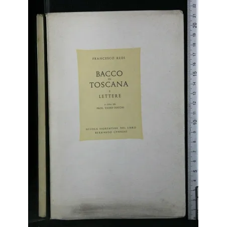 BACCO IN TOSCANA E LETTERE