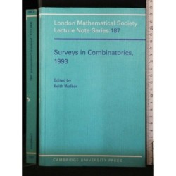 SURVEYS IN COMBINATORICS, 1993