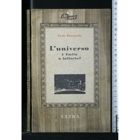L'UNIVERSO E' FINITO O INFINITO?