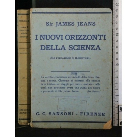 I NUOVI ORIZONTI DELLA SCIENZA