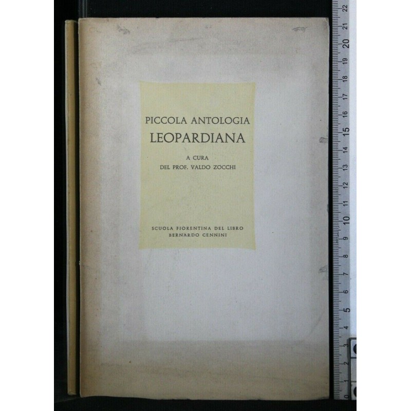 PICCOLA ANTOLOGIA LEOPARDIANA