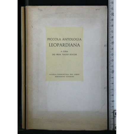 PICCOLA ANTOLOGIA LEOPARDIANA