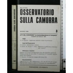 OSSERVATORIO SULLA CAMORRA VOLUME 3
