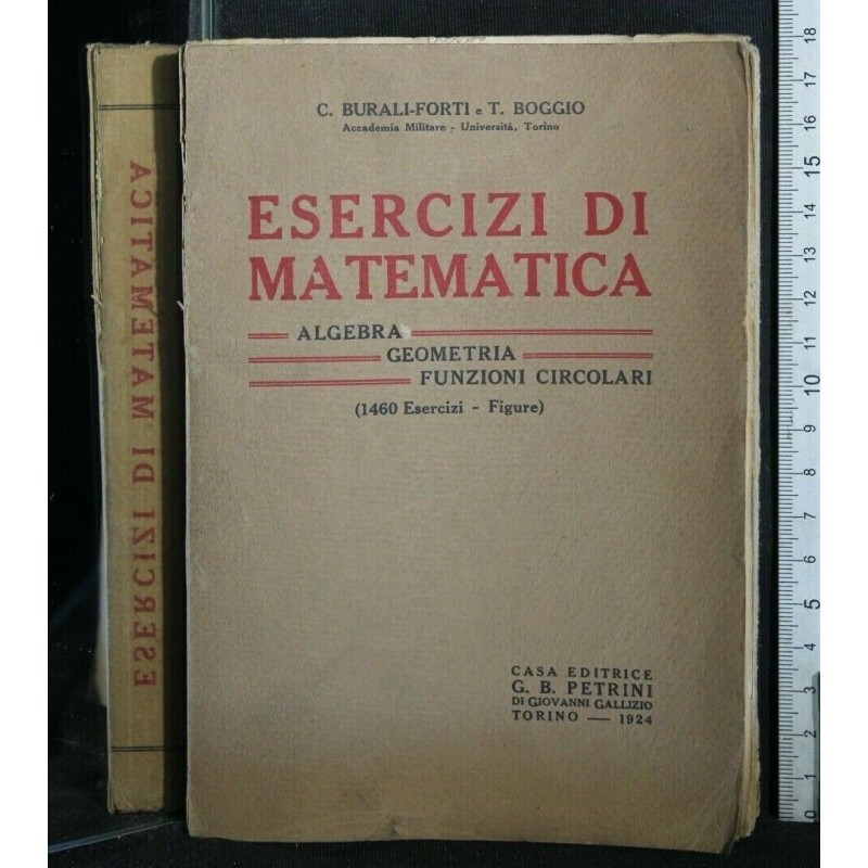 ESERCIZI DI MATEMATICA