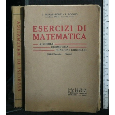 ESERCIZI DI MATEMATICA