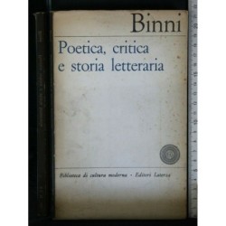POETICA, CRITICA E STORIA LETTERARIA