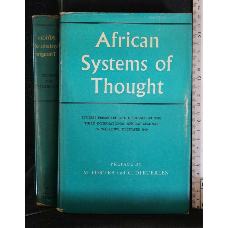 AFRICAN SYSTEMS OF THOUGHT