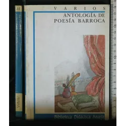 ANTOLOGIA DE POESIA BARROCA