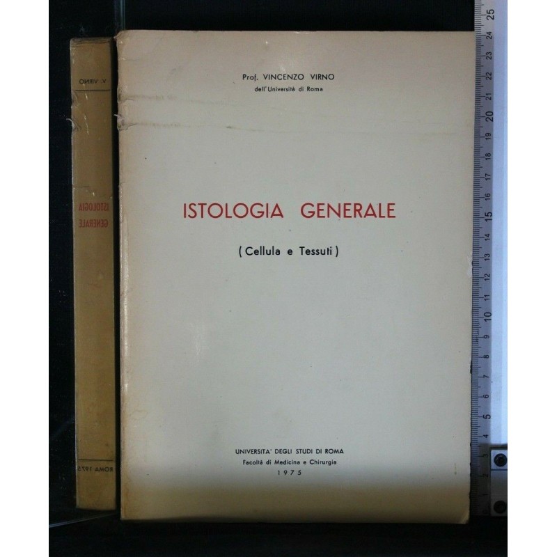 ISTOLOGIA GENERALE (CELLULA E TESSUTI)