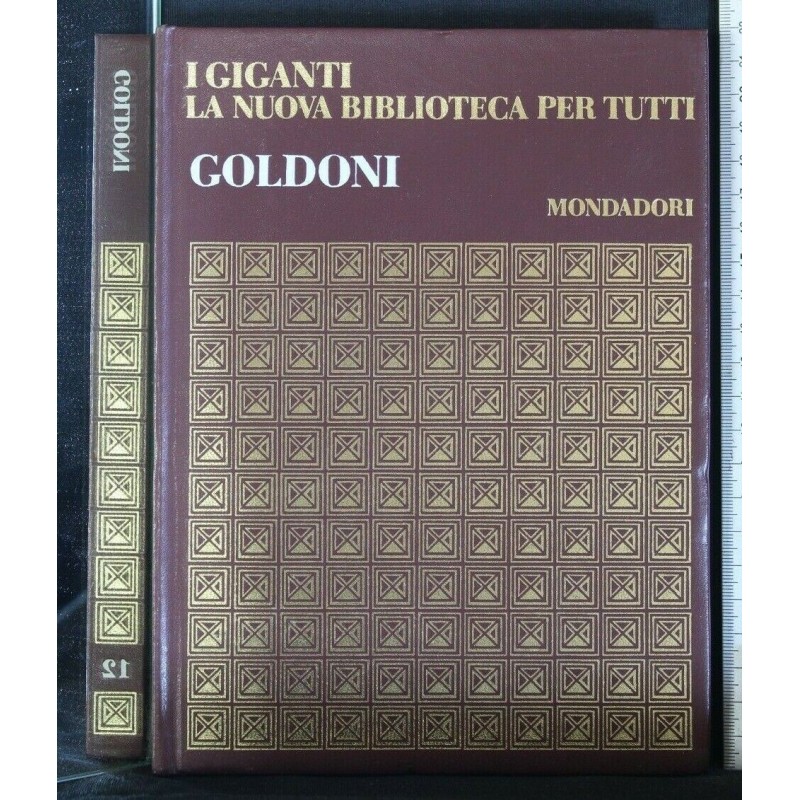 I GIGANTI LA NUOVA BIBLIOTECA PER TUTTI GOLDONI