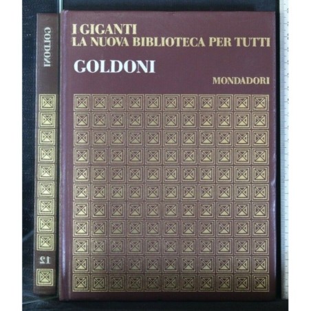 I GIGANTI LA NUOVA BIBLIOTECA PER TUTTI GOLDONI