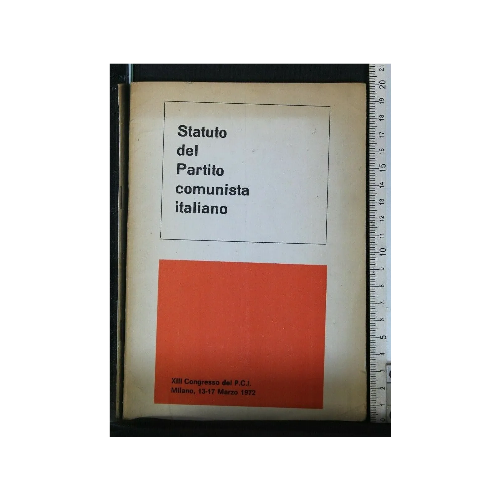STATUTO DEL PARTITO COMUNISTA ITALIANO