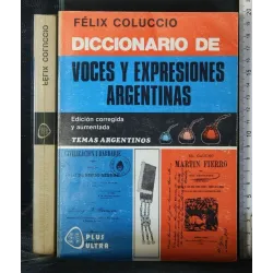 DICCIONARIO DE VOCES Y EXPRESIONES ARGENTINAS