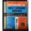 DICCIONARIO DE VOCES Y EXPRESIONES ARGENTINAS