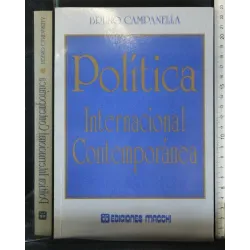 POLITICA INTERNACIONAL CONTEMPORANEA