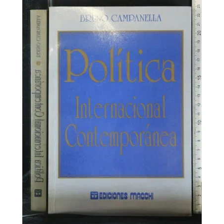 POLITICA INTERNACIONAL CONTEMPORANEA