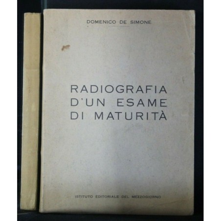 RADIOGRAFIA D'UN ESAME DI MATURITA'