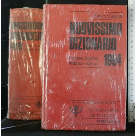 NUOVISSIMO DIZIONARIO 1994 INGLESE/ITALIANO - ITALIANO/INGLESE