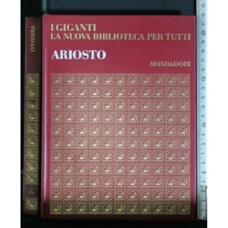 I GIGANTI LA NUOVA BIBLIOTECA PER TUTTI ARIOSTO