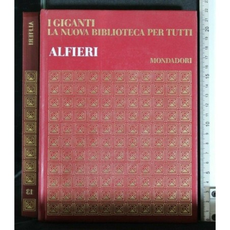 I GIGANTI LA NUOVA BIBLIOTECA PER TUTTI ALFIERI