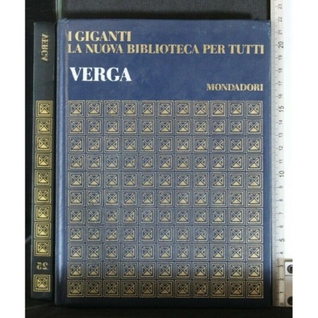 I GIGANTI LA NUOVA BIBLIOTECA PER TUTTI VERGA