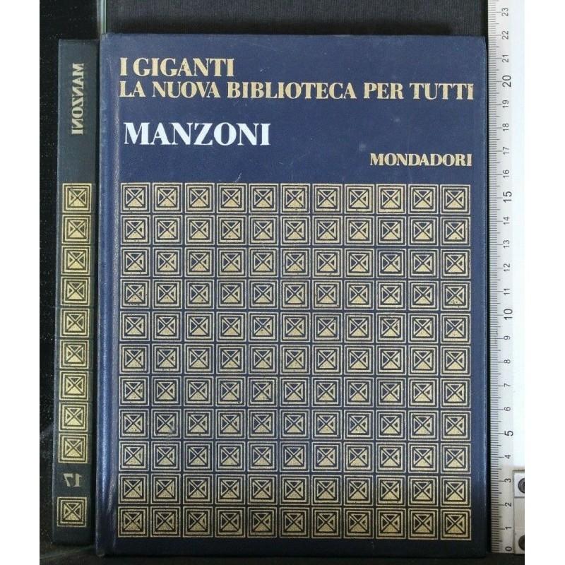 I GIGANTI LA NUOVA BIBLIOTECA PER TUTTI MANZONI