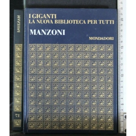 I GIGANTI LA NUOVA BIBLIOTECA PER TUTTI MANZONI
