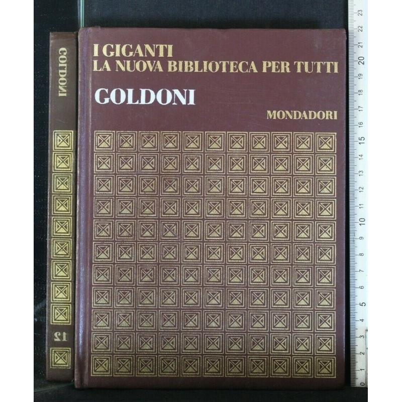 I GIGANTI LA NUOVA BIBLIOTECA PER TUTTI GOLDONI